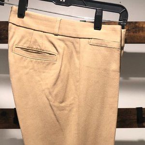 Banana Republic Sloan Crop Pant (Khaki)
